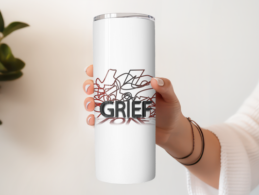 Eden: Love and Grief- 20 oz Skinny Straight Personalized Metal Tumbler