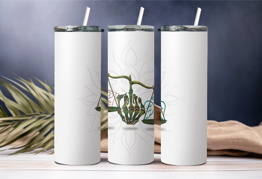 Eternal Balance Tumbler – Death and Divorce Are Not the Same Thing!