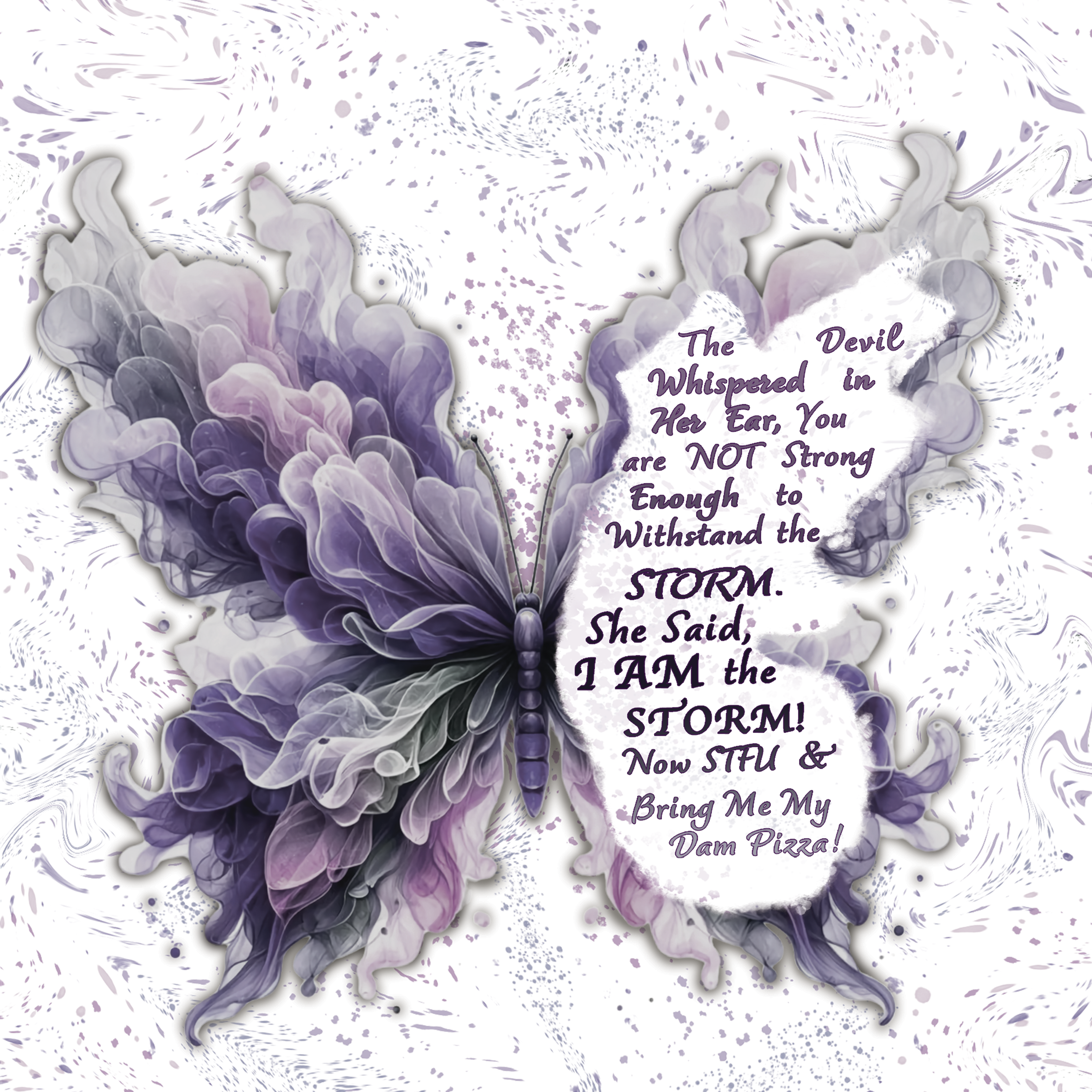 Monarch Ribbon Custom Canvas 13.5x11 Tote