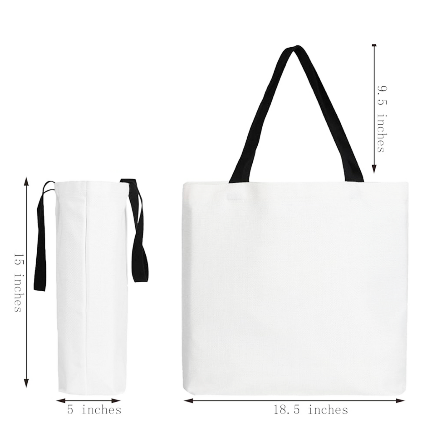 Widow Era: 18.5x15 Reusable canvas tote