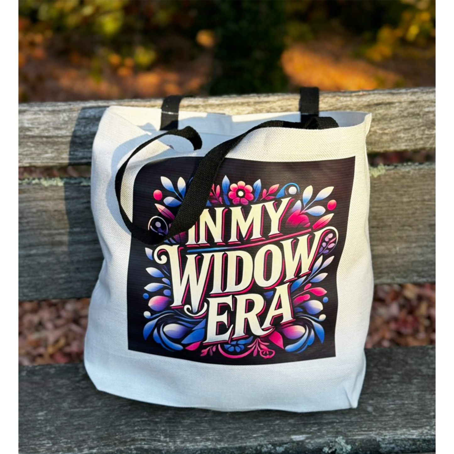 Widow Era: 18.5x15 Reusable canvas tote