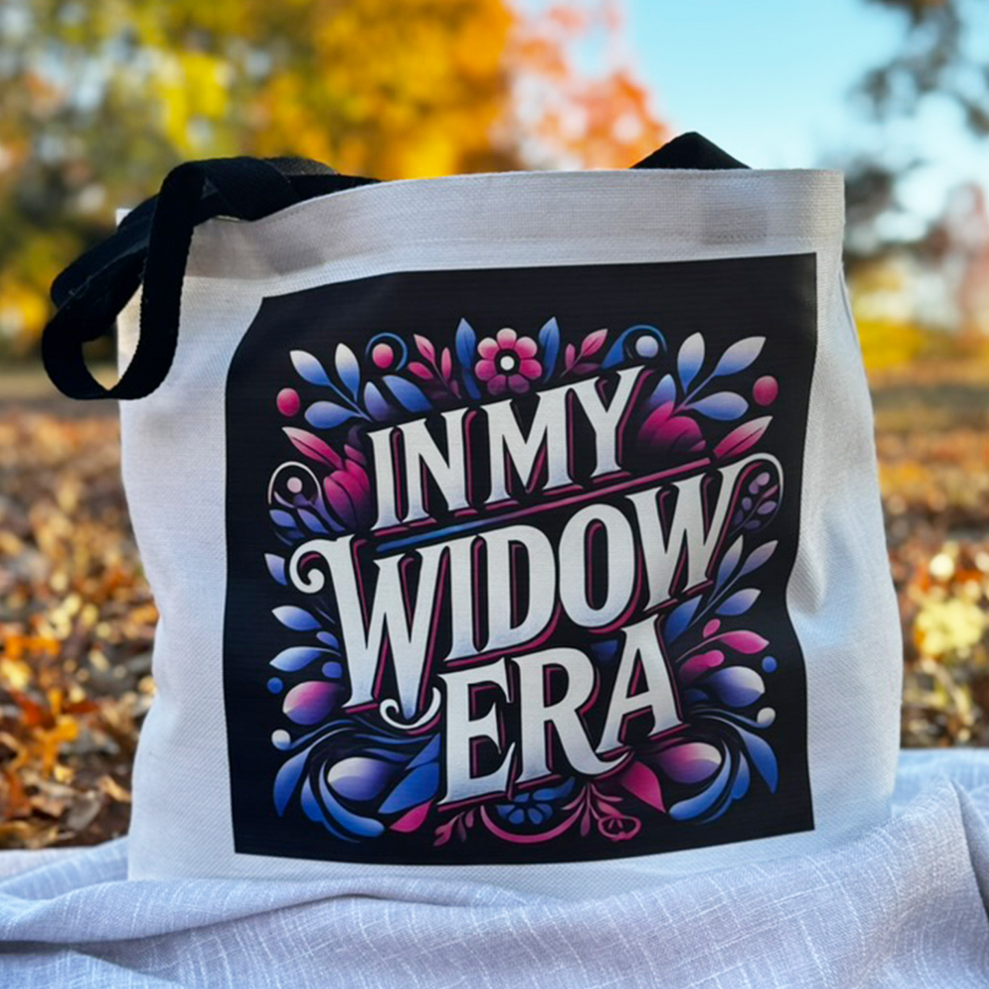 Widow Era: 18.5x15 Reusable canvas tote