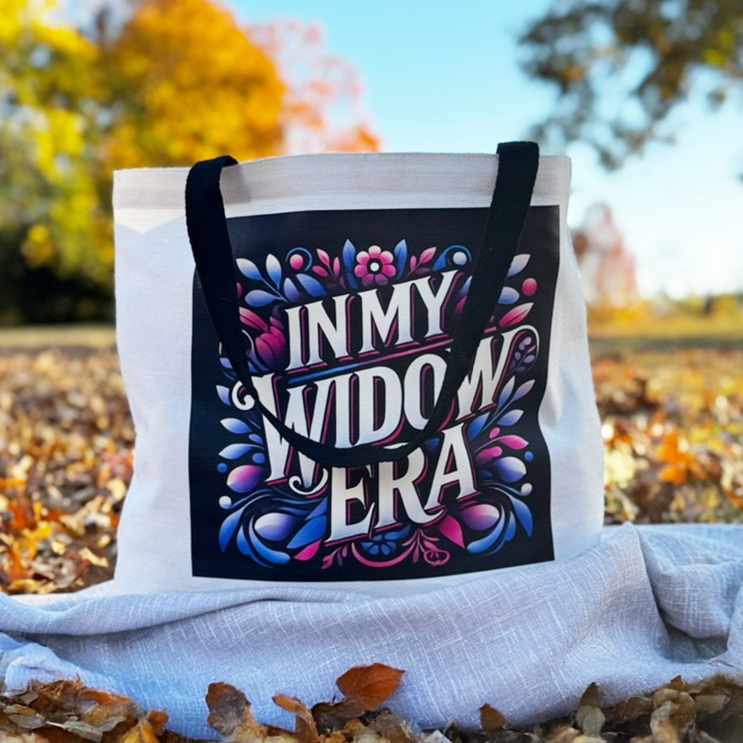 Widow Era: 18.5x15 Reusable canvas tote