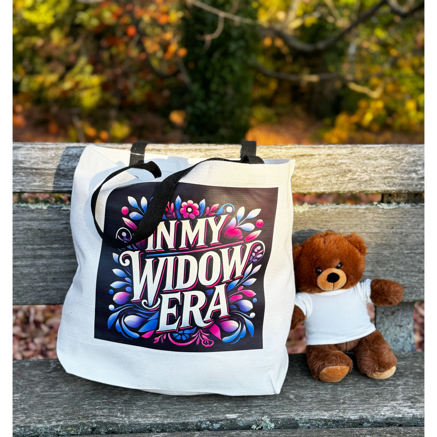 Widow Era: 18.5x15 Reusable canvas tote